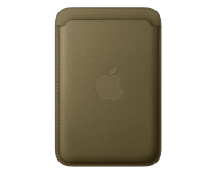 Etui / obudowa na smartfona Apple Portfel FineWovenMagSafe ciemna oliwka